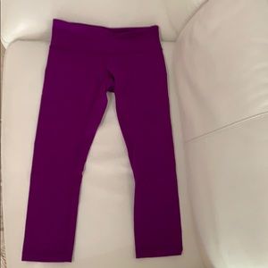 Lululemon crop pant
